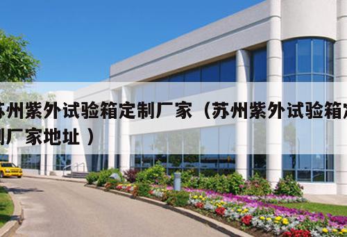 蘇州紫外試驗箱定制廠家（蘇州紫外試驗箱定制廠家地址 ）