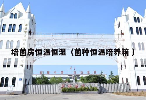 培菌房恒溫恒濕(菌種恒溫培養(yǎng)箱 )