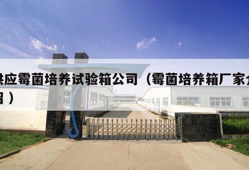 供應霉菌培養(yǎng)試驗箱公司(霉菌培養(yǎng)箱廠家介紹 )