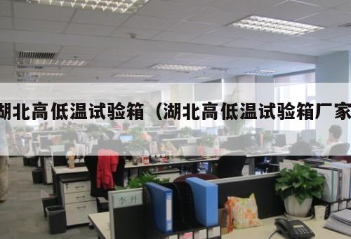 湖北高低溫試驗箱（湖北高低溫試驗箱廠家 ）