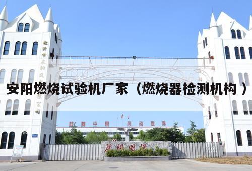 安陽燃燒試驗機廠家(燃燒器檢測機構 )